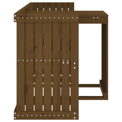2 Seater Balcony Set in Solid Wood Pine