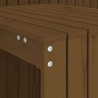 2 Seater Balcony Set in Solid Wood Pine