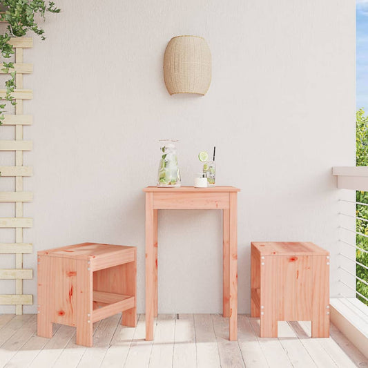 Garden Stools in Solid Wood - 2 pcs
