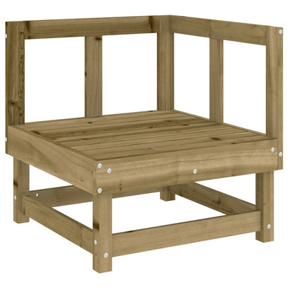 10 Piece Garden Lounge Set in Solid Wood