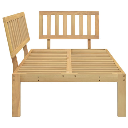 Garden Pallet Corner Sofa Solid Wood