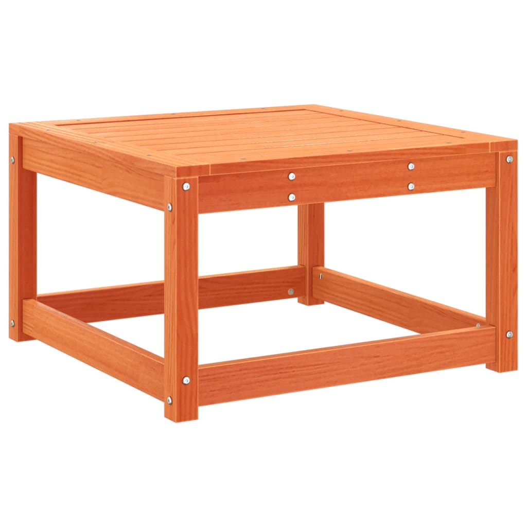 Garden Footstool Solid Wood