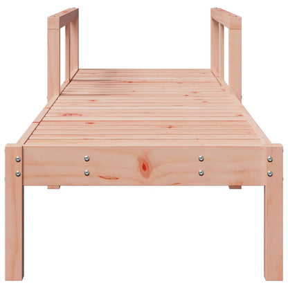 Solid Wood Single Sun Lounger