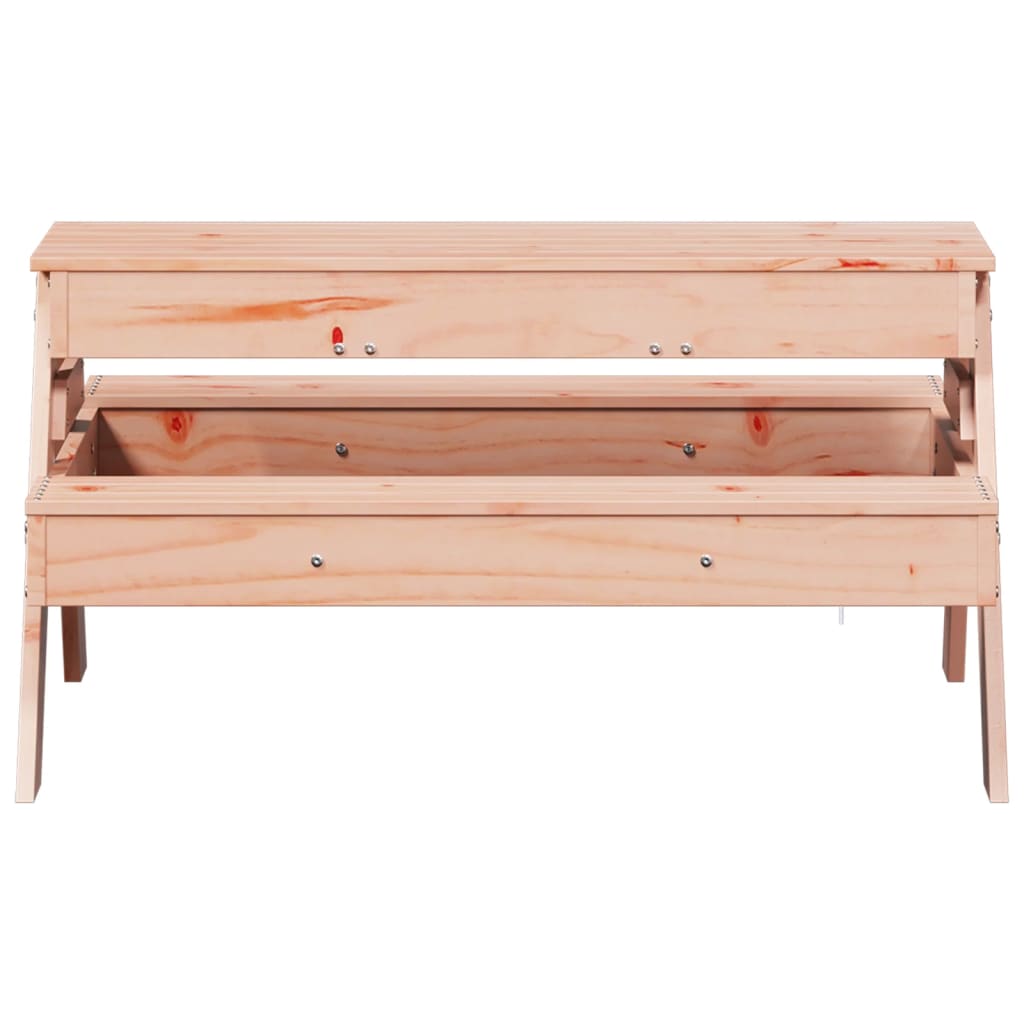 Kids Solid Wood Picnic Table with Sandpit