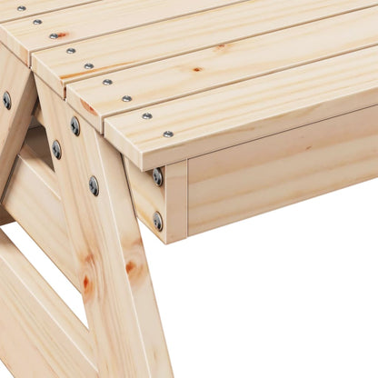 Kids Picnic Table in Solid Wood