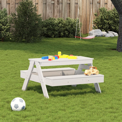 Kids Picnic Table in Solid Wood