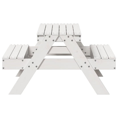 Kids Picnic Table in Solid Wood