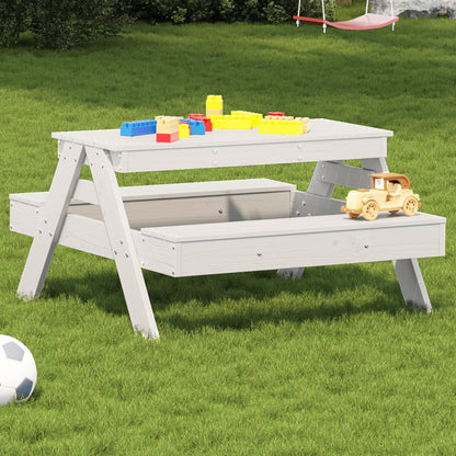 Kids Picnic Table in Solid Wood