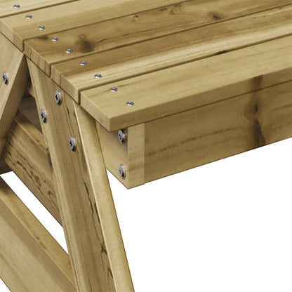 Kids Picnic Table in Solid Wood