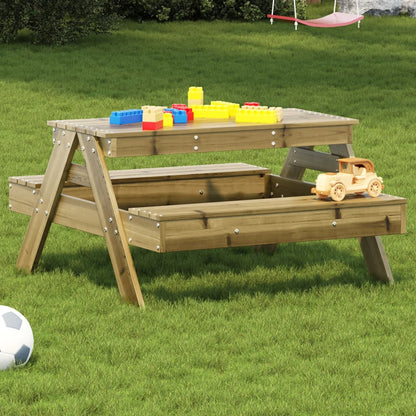 Kids Picnic Table in Solid Wood