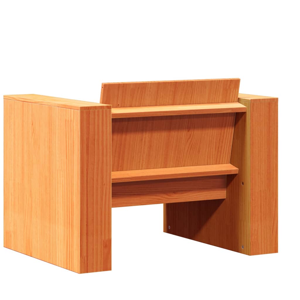 Chunky Solid Wood Garden Chair