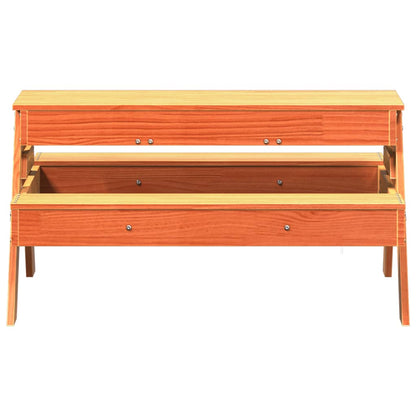 Kids Solid Wood Picnic Table with Sandpit