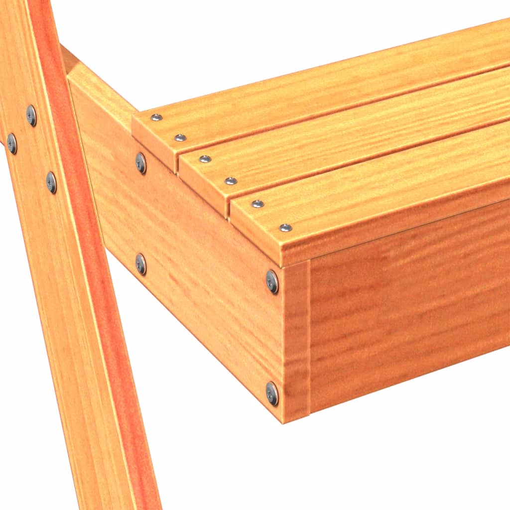 Kids Solid Wood Picnic Table with Sandpit