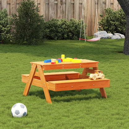 Kids Picnic Table in Solid Wood