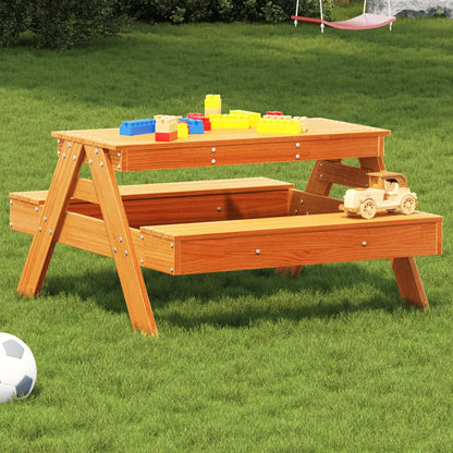 Kids Picnic Table in Solid Wood