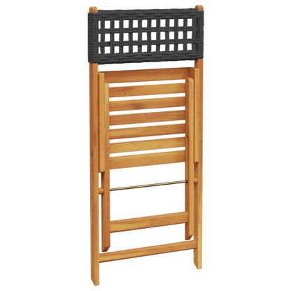 Bistro Chairs 2 pcs in Solid Acacia Wood with choice of Backrest