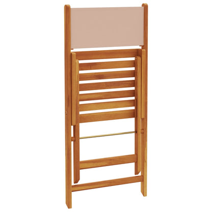 Bistro Chairs 2 pcs in Solid Acacia Wood with choice of Backrest