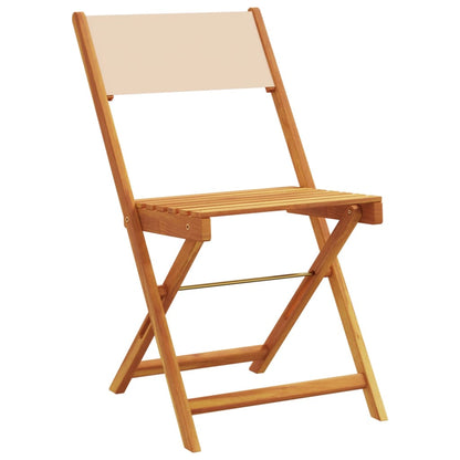 Bistro Chairs 2 pcs in Solid Acacia Wood with choice of Backrest