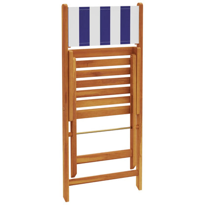Bistro Chairs 2 pcs in Solid Acacia Wood with choice of Backrest