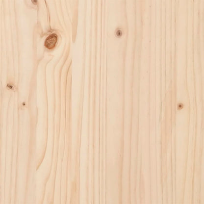 Adirondack Chair with Ottoman in Solid Fir Wood