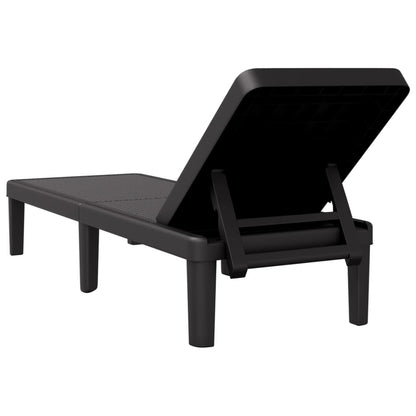 4-Way Height Adjustable Sun Lounger in Polypropylene