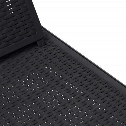 4-Way Height Adjustable Sun Lounger in Polypropylene