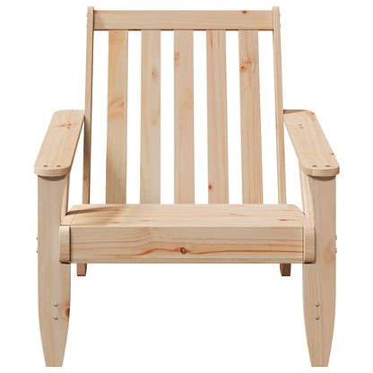 Garden Adirondack Chair Solid Wood