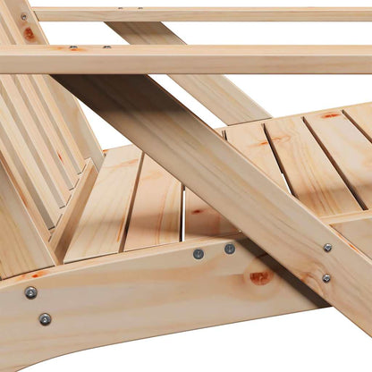 Garden Adirondack Chair Solid Wood