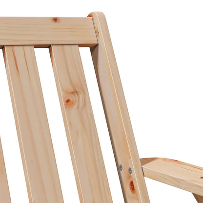 Garden Adirondack Chair Solid Wood