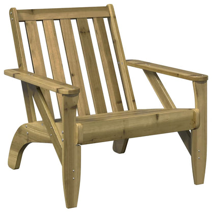 Garden Adirondack Chair Solid Wood