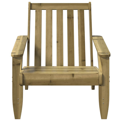 Garden Adirondack Chair Solid Wood