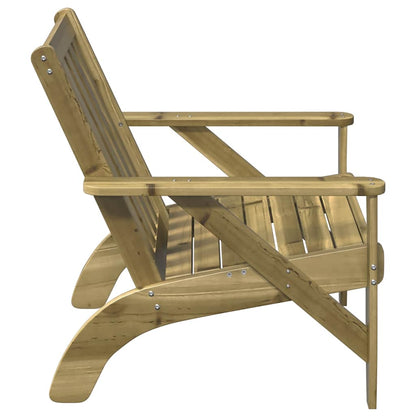 Garden Adirondack Chair Solid Wood