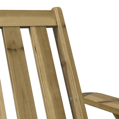 Garden Adirondack Chair Solid Wood