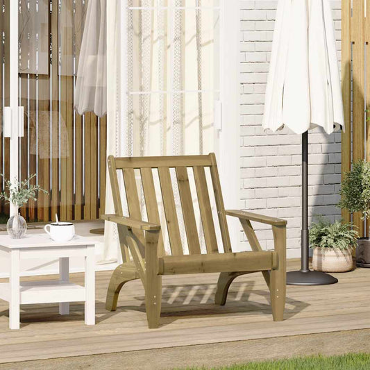 Garden Adirondack Chair in Solid Pine Wood