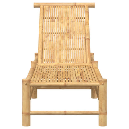 Bamboo Sun Lounger with Optional Cushions