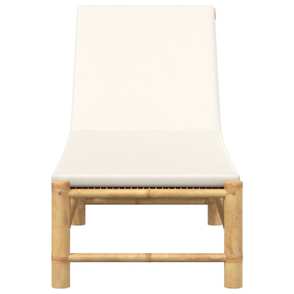 Bamboo Sun Lounger with Optional Cushions