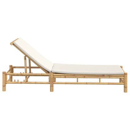 Bamboo Sun Lounger with Optional Cushions