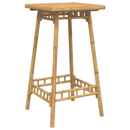 Bamboo Patio Chairs Set with Round or Square Table