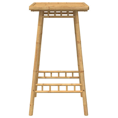 Bamboo Patio Chairs Set with Round or Square Table