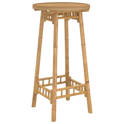 Bamboo Patio Chairs Set with Round or Square Table
