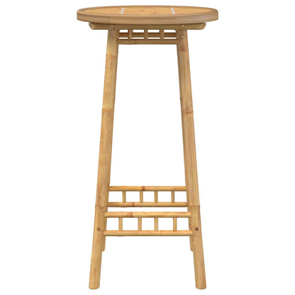 Bamboo Patio Chairs Set with Round or Square Table