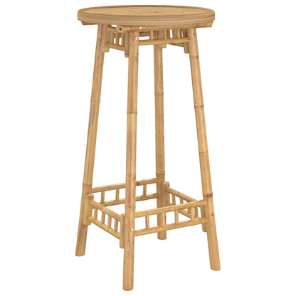 Bamboo Patio Chairs Set with Round or Square Table
